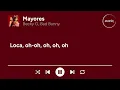 Becky G, Bad Bunny - Mayores (Letra/Lyrics)