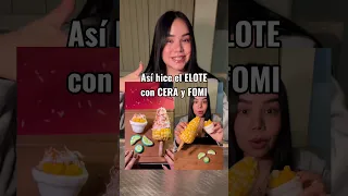 Así hice el ELOTE CON FOMI Y CERA | Tutorial elote de Fomi moldeable 🌽 #diy
