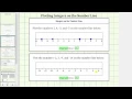Plot Integers on the Number Line