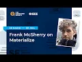 Episode 504 Frank McSherry on Materialize