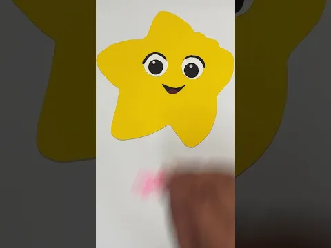 Let's Make Twinkle Star 🎨⭐ #LBB #Short #Twinkle