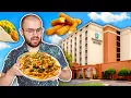 I Only Ate Embassy Suites Food for 24 HOURS Hilton Hotel Room Service Review