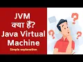 JVM Java Virtual Machine Simple explanation in Hindi