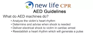 AED Guidelines