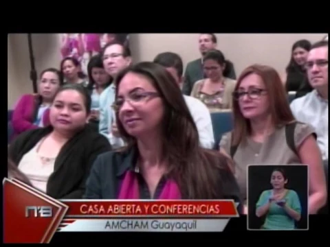 Casa abierta y conferencias AMCHAM Guayaquil