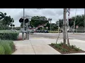 Northbound tri-rail