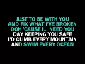 Download Lagu You are the Reason karaoke Calum Scott