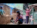 Lagu 16-Year-Old Single Mother Creates a Clay Kiln in the Forest - Struggling for Life in the Wilderness