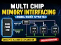 Multi Chip Memory Interfacing in Address Decoding with EPROM Easy Bangla Tutorial