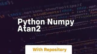 python numpy atan2