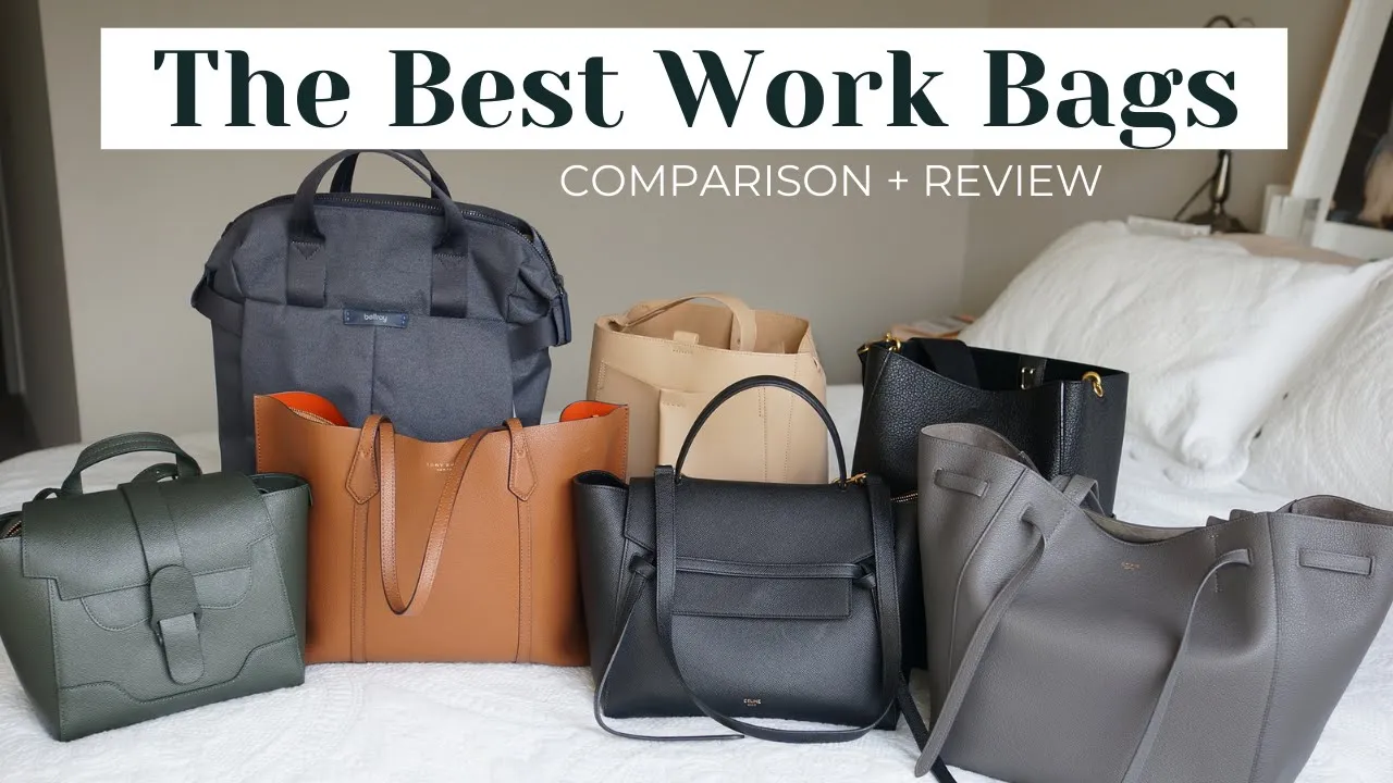 THE BEST BAGS FOR WORK | Work Tote Comparison + Review | Celine, Tory Burch, Everlane & Bellroy
