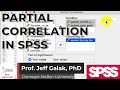 Partial Correlation in SPSS SPSS Tutorial