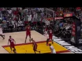 Delon Wright Throws It Down Raptors vs Heat 3 11 17 16-17 NBA Season