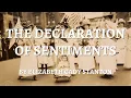 The Declaration of Sentiments by Elizabeth Cady Stanton English book with Text on Screen