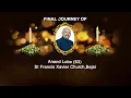 FINAL JOURNEY OF ANAND LOBO 63 Bejai Mangalore