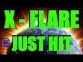 Download Lagu X flare hitting now Radio blackouts occuring / Solar storm watch in effect / UAP in thunderstom