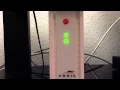 Arris Motorola SB6183 modem LED lights function malfunction