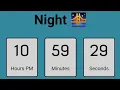 Digital Clock With Date Day Month Year - Using HTML CSS Javascript