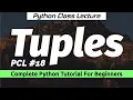 PCL-18 Python TUPLES Data Structures Questions Practice Python Tutorial For Beginners