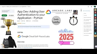 NEW2025 App Dev Adding User Authentication to your Application - Python