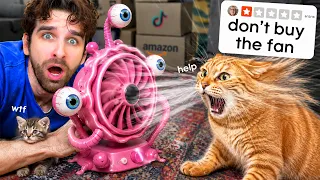 I Tested CURSED BANNED Home Gadgets on my Kittens