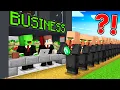 Lagu JJ and Mikey Open a $1,000,000 Business in Minecraft.- Maizen