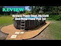 Bestway Power Steel 20x12x48 Oval Pool Set Review w Pump Ladder Cover 2026