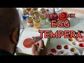 How to Mix Egg Tempera
