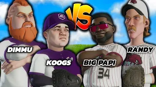 MLB YouTubers vs MLB Legends