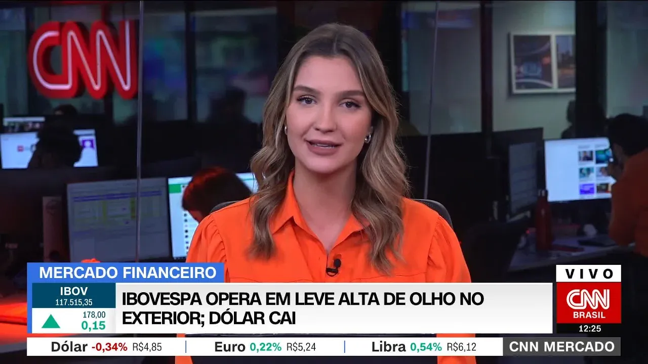 CNN Mercado: Ibovespa opera em leve alta de olho no exterior | 13/06/2023