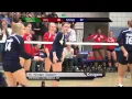 Volleyball s Final Scoring Run to Clinch Crossroads League Title
