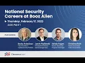 National Security Careers at Booz Allen