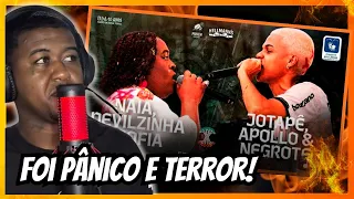 Jhony REACT - JOTAPÊ, APOLLO E NEGROTE X DEVILZINHA, SOFIA E NAIA - Primeira Fase ( BGLH Doido😂🔥)