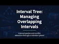 Interval Tree Managing Overlapping Intervals Efficiently