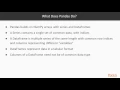 Unpacking NumPy and Pandas Pandas Are Fun What Is Pandas packtpub com