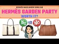 Hermes GARDEN PARTY REVIEW - WORTH IT UNDER 5000 Bag Review Luxury Bag Lover Hermes Handbags