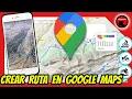 Create a route in Google Maps and download KMZ to GPS My Maps Tutorial