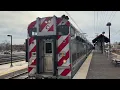 Metra Electric Holiday Train Runs Inbound Metra Train At Homewood On December 20 2025