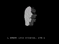 I Robot inspired graphic on the ZX Spectrum from 1985