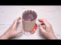 DIY Home Decor Idea Using Icecream Sticks. Incredible! You haven't seen this yet!