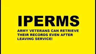 How to download service documents from IPERMS even if you re not in the Service anymore