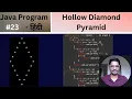 Hollow Diamond Pyramid