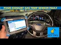 Ford Ranger P242D Exhaust gas temp sensor circuit fault code fixed