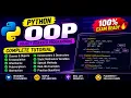 Python OOP Complete Tutorial Beginner to Advanced