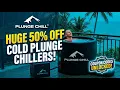 Plunge Chill Coupon Code Sale Save 50 OFF on Cold Plunge Chiller Ice Bath Tub for Recovery