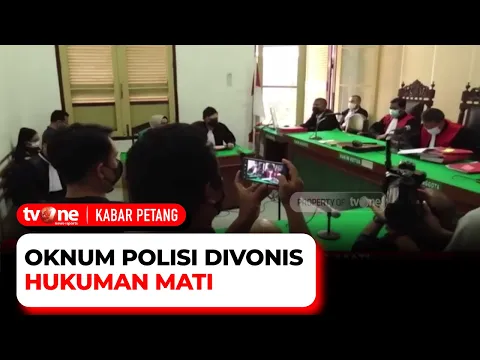 Perkosa dan Bunuh 2 Wanita, Polisi di Medan Divonis Hukuman Mati