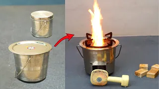 How To Make a Wood Stove Simple And Smokeless