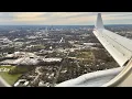 American Eagle E175 Approach and Landing into Austin Texas AUS