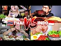 Thai Mukbangers VS Indonesian Mukbangers 🇹🇭🆚🇮🇩