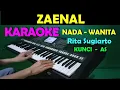 Download Lagu ZAENAL - Rita Sugiarto | KARAOKE Nada Wanita, HD